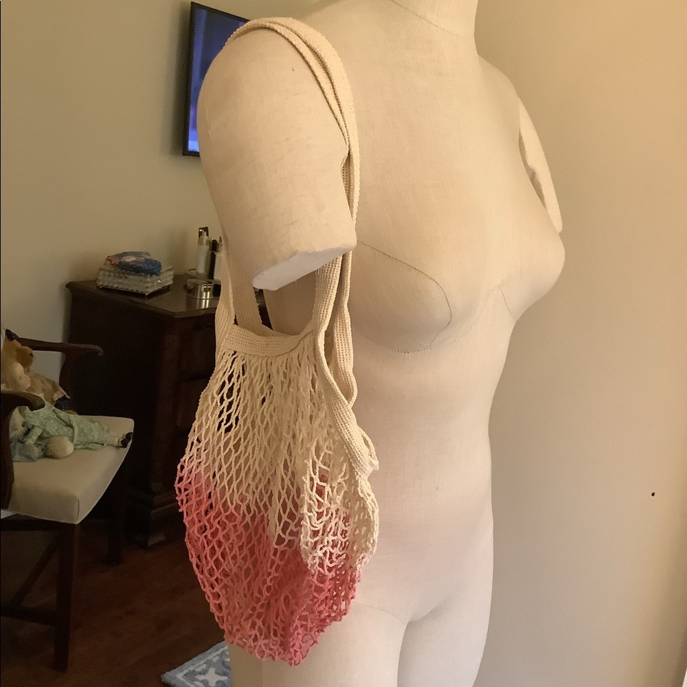 Dip Dye Market Tote NWT